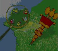 une photo d'Ã©cran de Asterix et Obelix sur Nintendo Super Nes